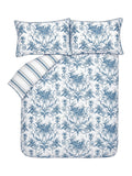 Laura Ashley Tuileries reversible 200 thread count duvet cover set, UK version
