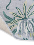 Laura Ashley Parterre floral rug light green (British brand)