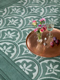 Laura Ashley rug teal Catarina design 280x200cm, UK version