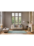 Laura Ashley rug teal Catarina design 280x200cm, UK version