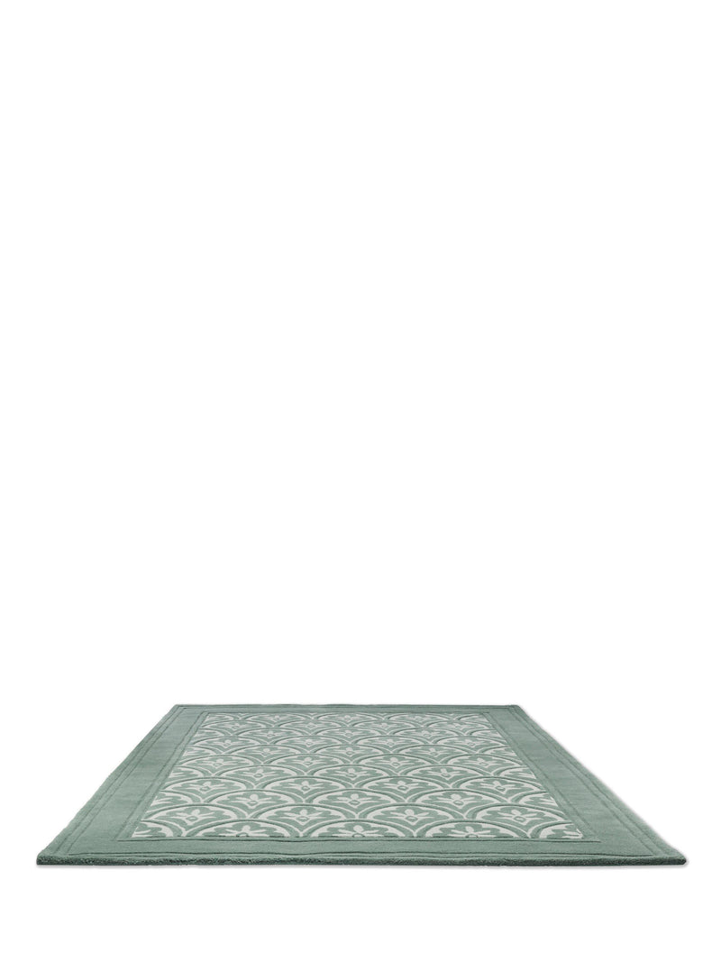 Laura Ashley rug teal Catarina design 280x200cm, UK version
