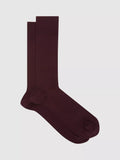 Reiss Fela Cotton Blend Ribbed Socks