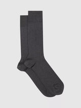John Lewis Reiss Fela Cotton Blend Ribbed Socks- Buy online at McGrocer