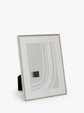 John Lewis Daya Photo Frame & Mount, 6 x 8" (15 x 20cm), Silver Plated