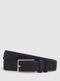 Reiss Dante suede leather belt formal accessory - British product