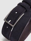 Reiss Dante suede leather belt formal accessory - British product