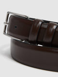 Reiss Dante leather belt formal accessory, UK version
