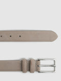 Reiss Dante suede leather belt - British product