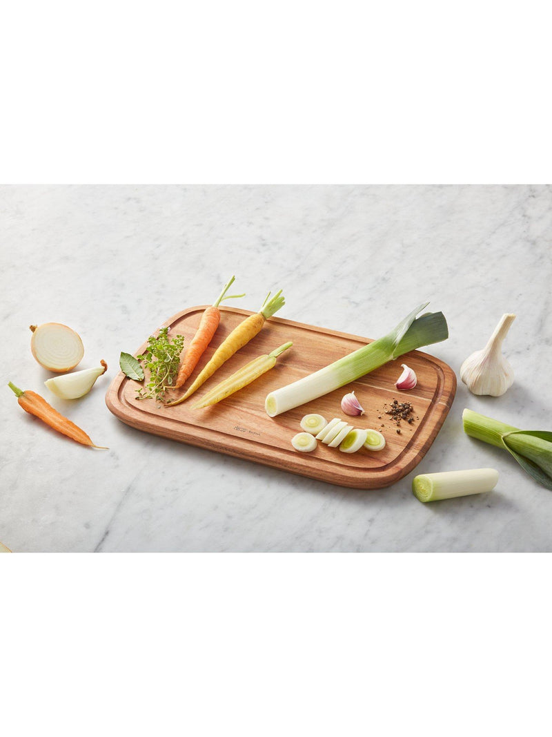 Jamie Oliver by Tefal natural acacia wood chopping board (British brand)