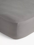 John Lewis Warm & Cosy Brushed Cotton Fitted Sheet Single