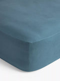 John Lewis Warm & Cosy Brushed Cotton Fitted Sheet Single