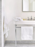 Jasper Conran London zero twist cotton bath towel, imported from the UK