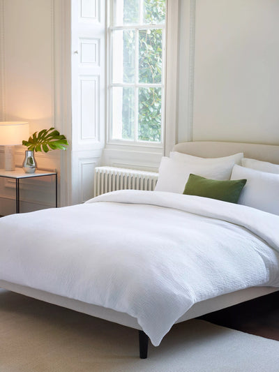 John Lewis Jasper Conran London Textured Dobby Weave Duvet Cover Set- Buy online at McGrocer