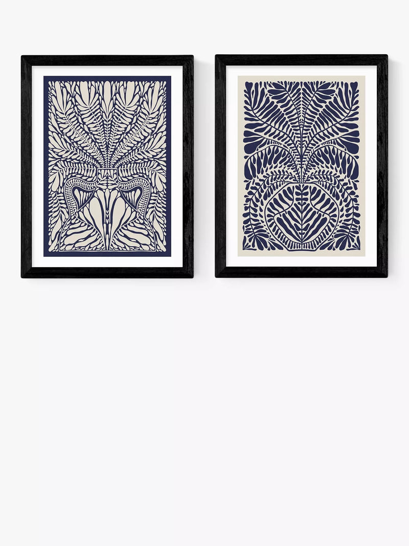 East End Prints Alisa Galitsyna foliage framed prints, UK version