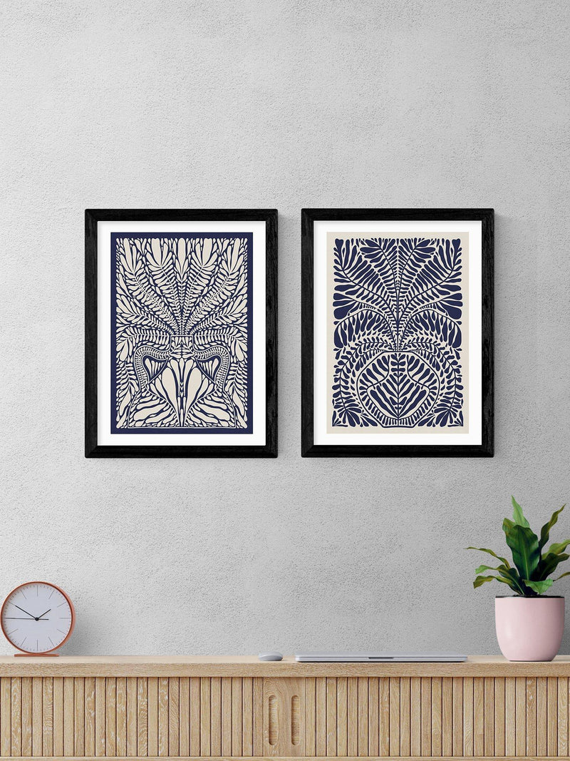 East End Prints Alisa Galitsyna foliage framed prints, UK version