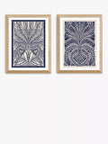 EAST END PRINTS Alisa Galitsyna Foliage Framed Art Print Set, 33.4 x 28.4cm
