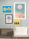 East End Prints Pasta Lover framed print 33.4x28.4cm (British brand)
