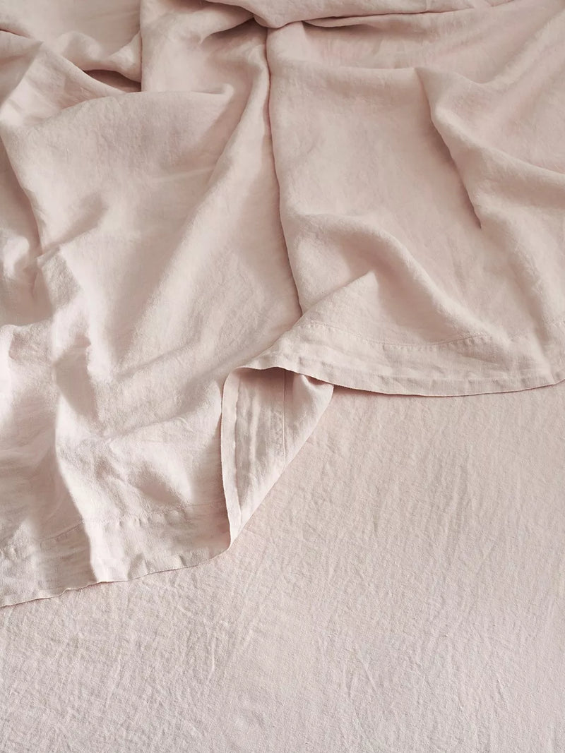 Bedfolk 100% Linen Flat Sheets