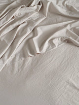 John Lewis Relaxed Cotton Flat Sheets in Multiple Sizes- Buy online at McGrocer