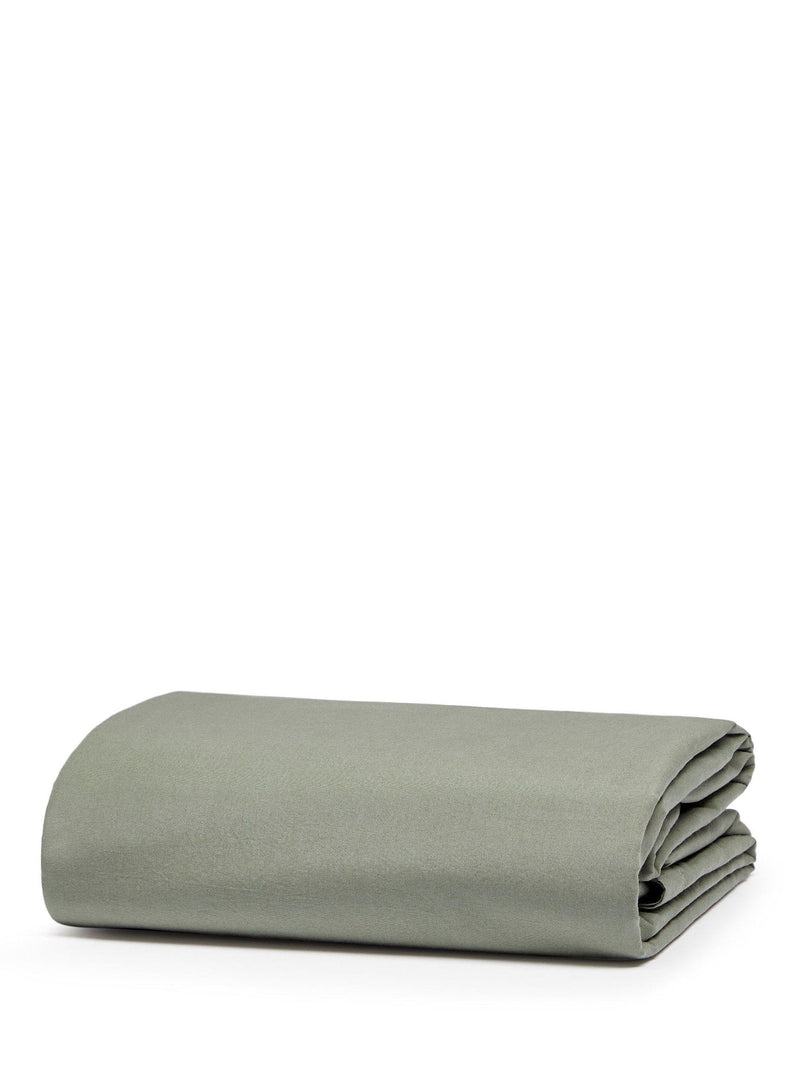 Bedfolk relaxed cotton flat sheets for various bed sizes - British product