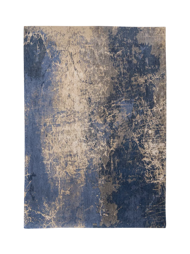 Louis De Poortere Cracks Deep Mine Abstract Machine Woven Rug 140 x 200cm