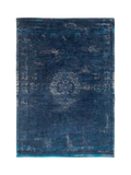 Louis De Poortere Medallion Rug, Blue, L200 x W140 cm
