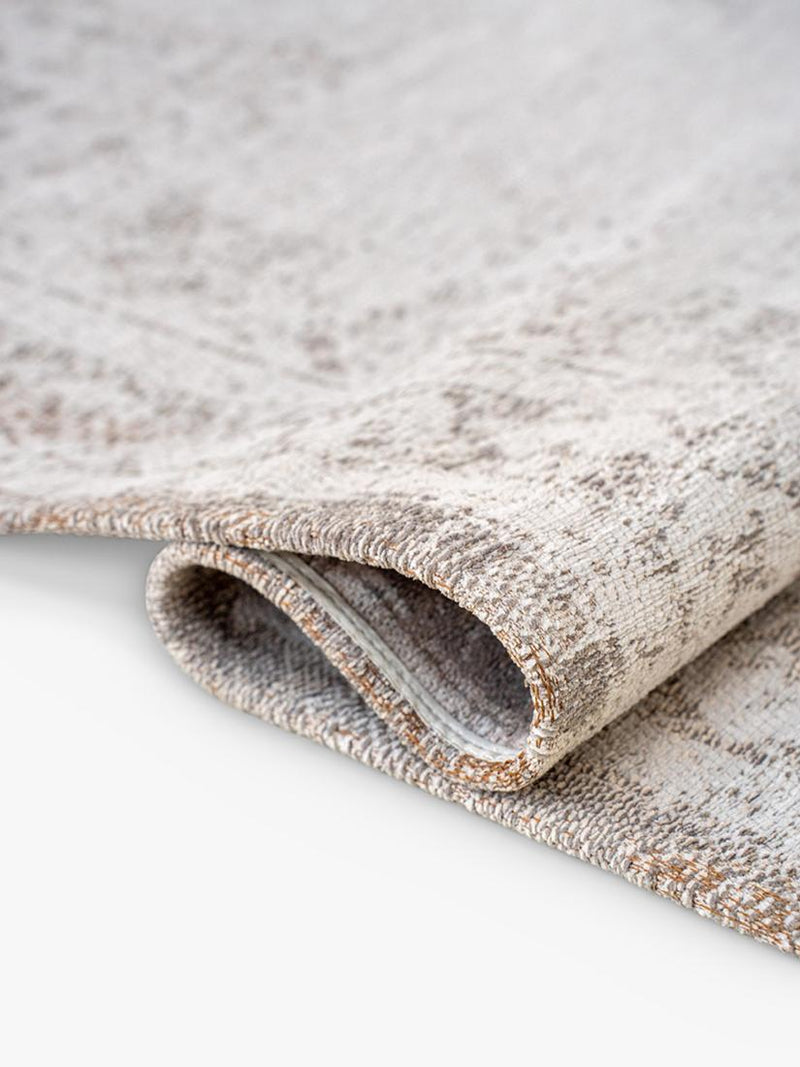 Tapis médaillon Louis De Poortere lavable en machine polyester, version Royaume-Uni