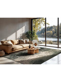 Louis De Poortere Cracks Deep Mine rug 140x200cm (British brand)