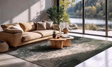Louis De Poortere Cracks Deep Mine rug 140x200cm (British brand)