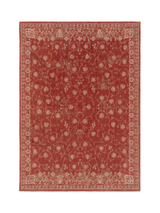 John Lewis Louis De Poortere Casablanca Rug Terracotta Flat-Weave Rug- Buy online at McGrocer