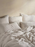 Bedfolk 100% Linen Super King Pillowcase Pair, L75 x W50cm