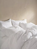 Bedfolk 100% Linen Super King Pillowcase Pair, L75 x W50cm
