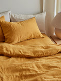 Bedfolk 100% Linen Super King Pillowcase Pair, L75 x W50cm