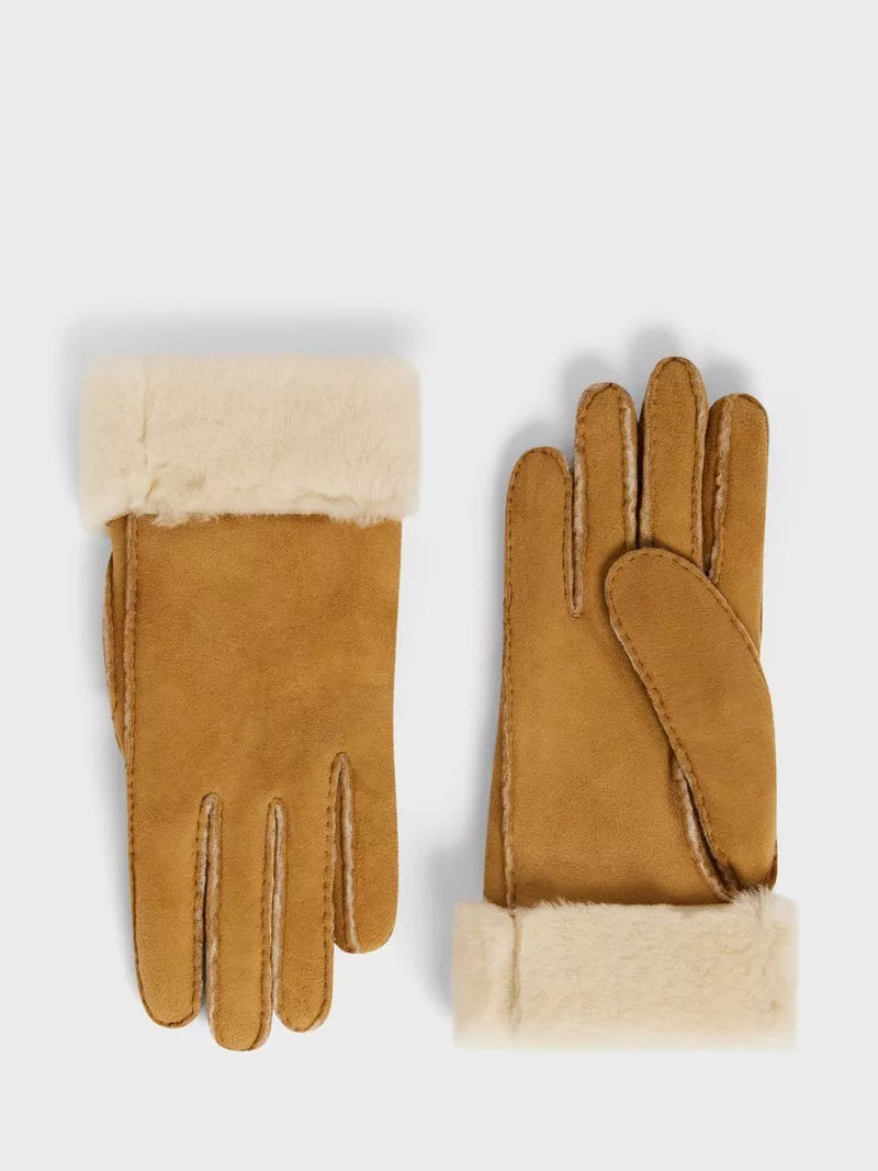 Gerard Darel Fantine sheepskin gloves, UK version