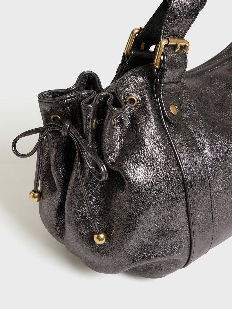 Gerard Darel leather shoulder bag, imported from the UK