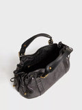 Gerard Darel leather shoulder bag, imported from the UK