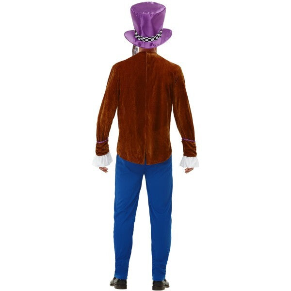 Smiffys Mad Hatter Costume including jacket trousers hat - British product
