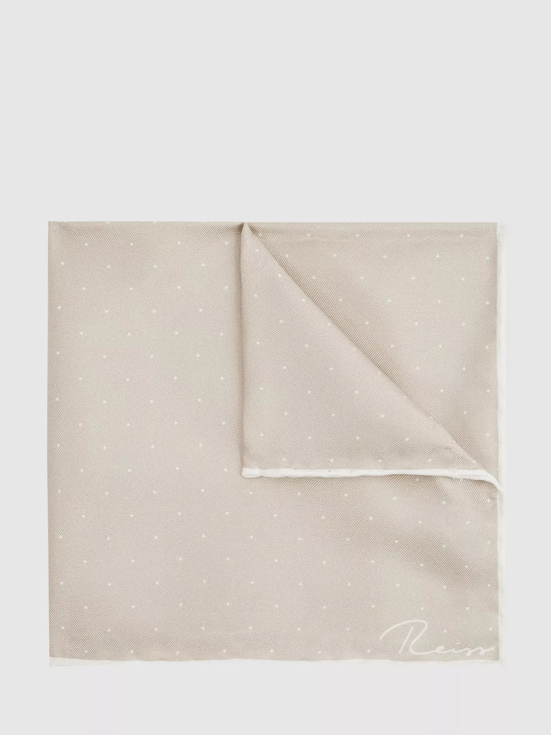 Reiss Liam Silk Pocket Square