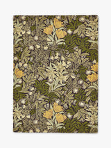 John Lewis Morris & Co. Bower Twin Vine Wool Rug, Green, 280x200cm- Buy online at McGrocer