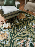 Morris & Co Bluebell rug 170x240cm, imported from the UK