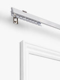 Uncorded Aluminium Curtain Track for Medium to Heavyweight Curtains, Silver