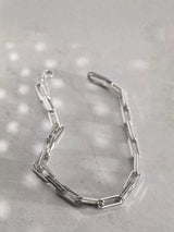 John Lewis Mint Velvet Double Rectangle Link Chain Necklace 49cm- Buy online at McGrocer