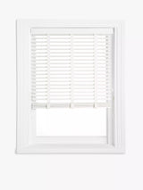John Lewis John Lewis Wood Venetian Blind, 50mm Slats- Buy online at McGrocer