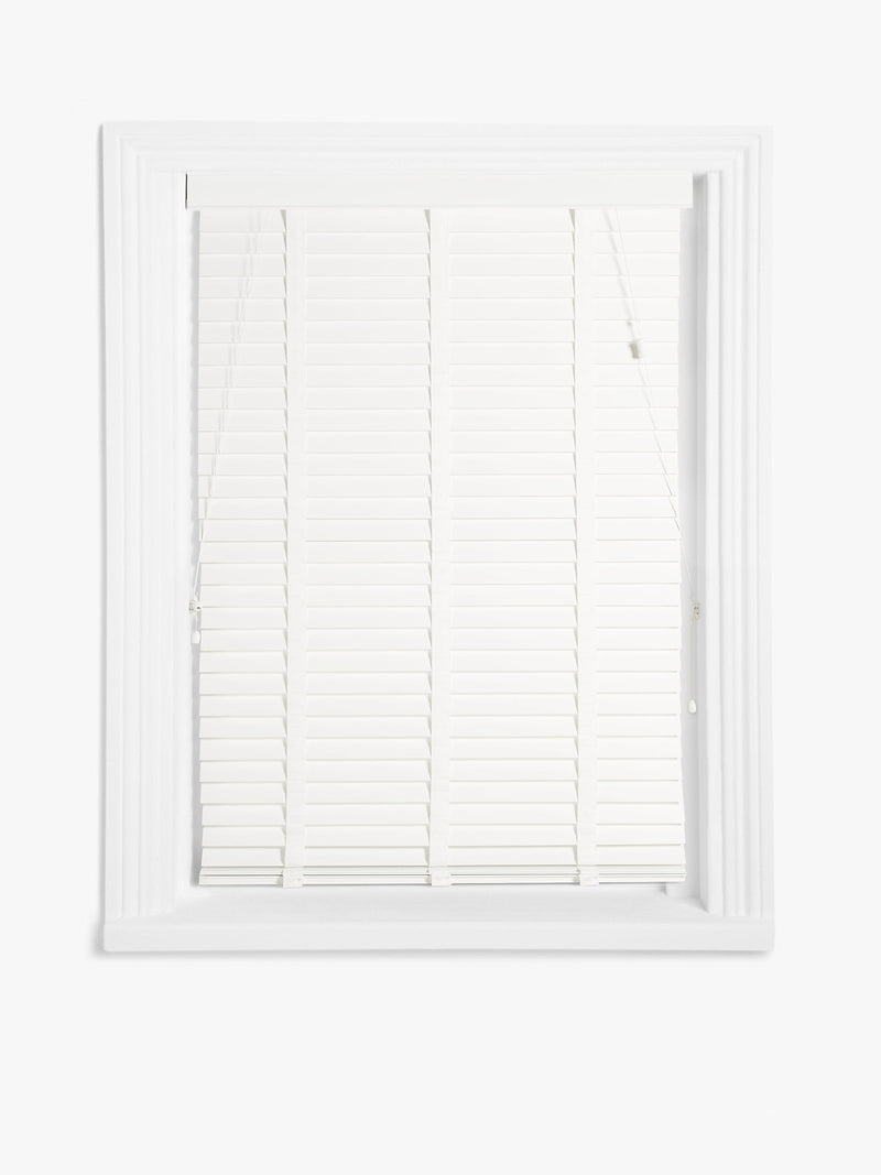 John Lewis wood Venetian blind 50mm slats - British product
