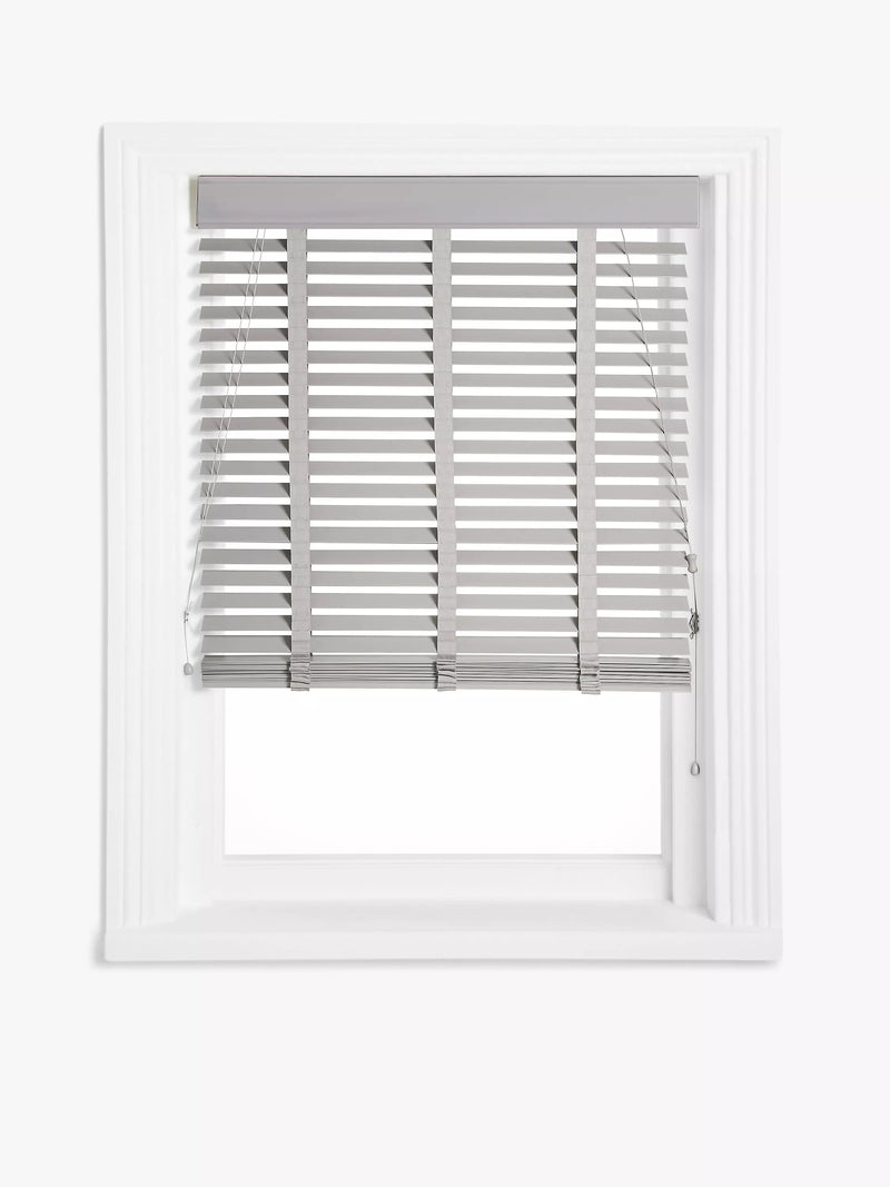John Lewis wood Venetian blind 50mm slats - British product