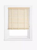 John Lewis wood venetian blind with 50mm slats - British product