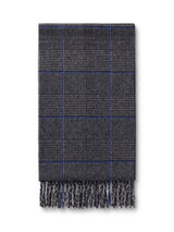 John Lewis Charles Tyrwhitt Check Cashmere Scarf Light Grey- Buy online at McGrocer
