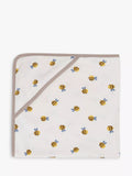 Frugi Buzzy Bee hooded blanket organic cotton, UK version