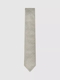 Reiss Liam Polka Dot Seidenmischungs Krawatte