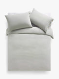 John Lewis grey stripe cotton duvet cover single size, UK version